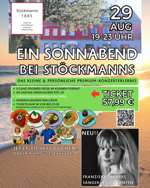 Stöckmanns 1885 Restaurant in Essen mit Biergarten