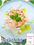 Lachstatar mit Limettenmayonnaise